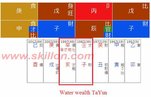  Direct Indirect Wealth 八字 BaZi Four Pillars of Destiny Patt Chee